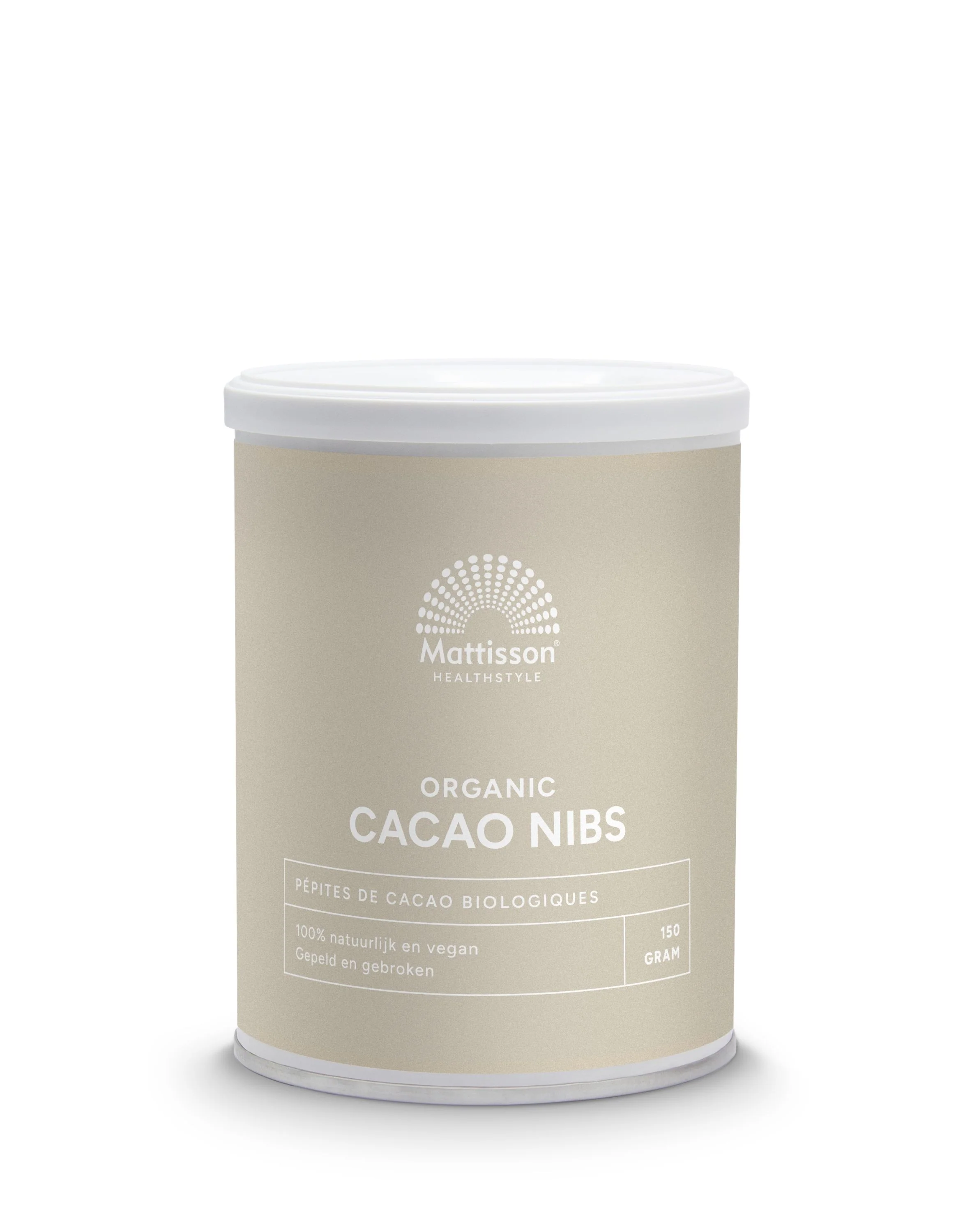 Mattisson Cacao nibs raw bio 150.00 Gram