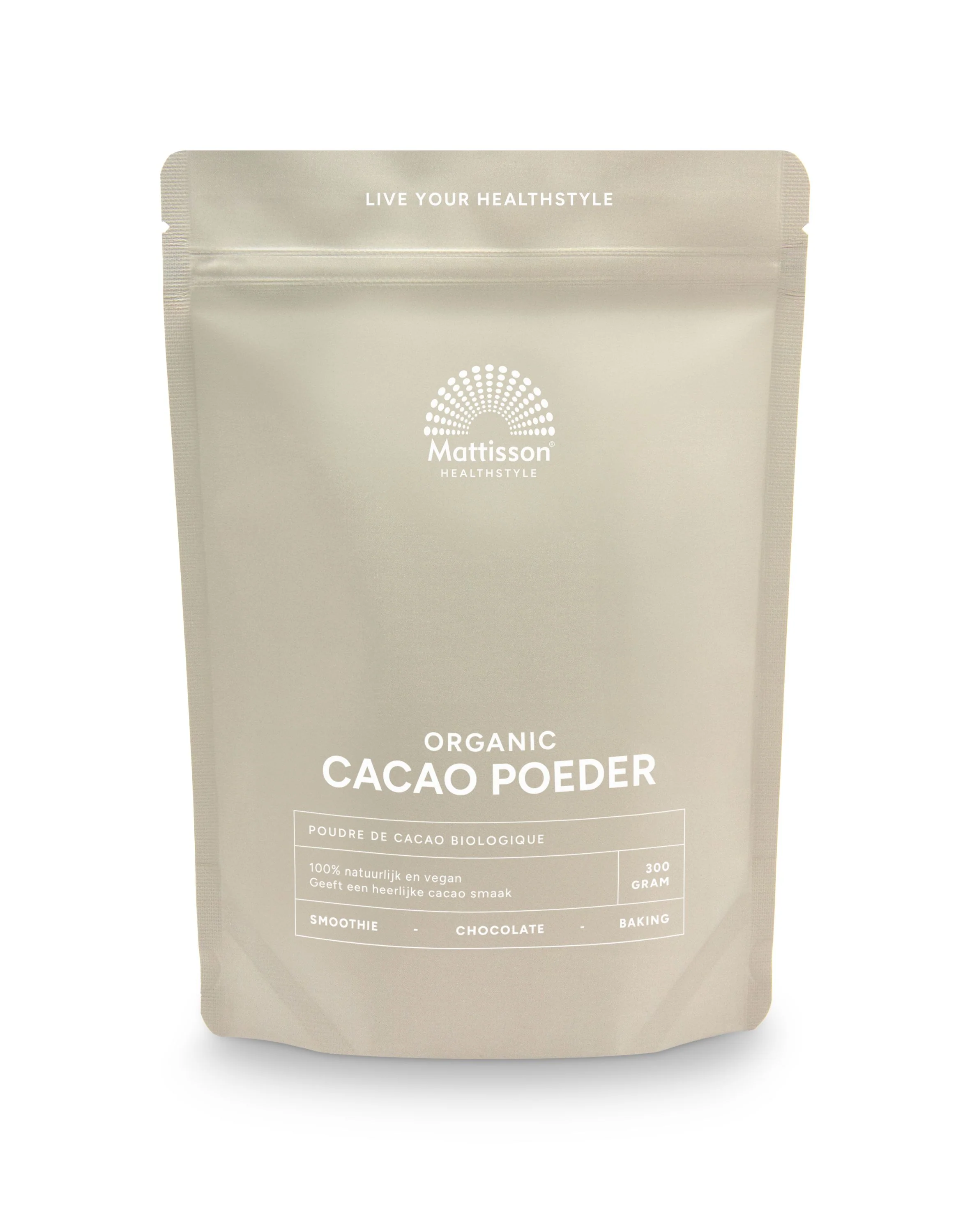 Mattisson Cacao poeder bio 300.00 Gram