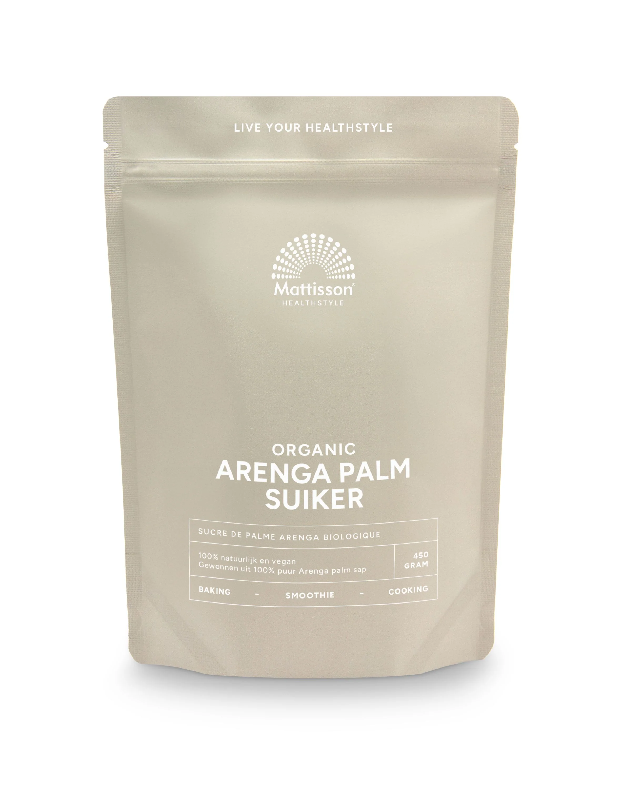 Mattisson Arenga palmsuiker bio 450.00 Gram