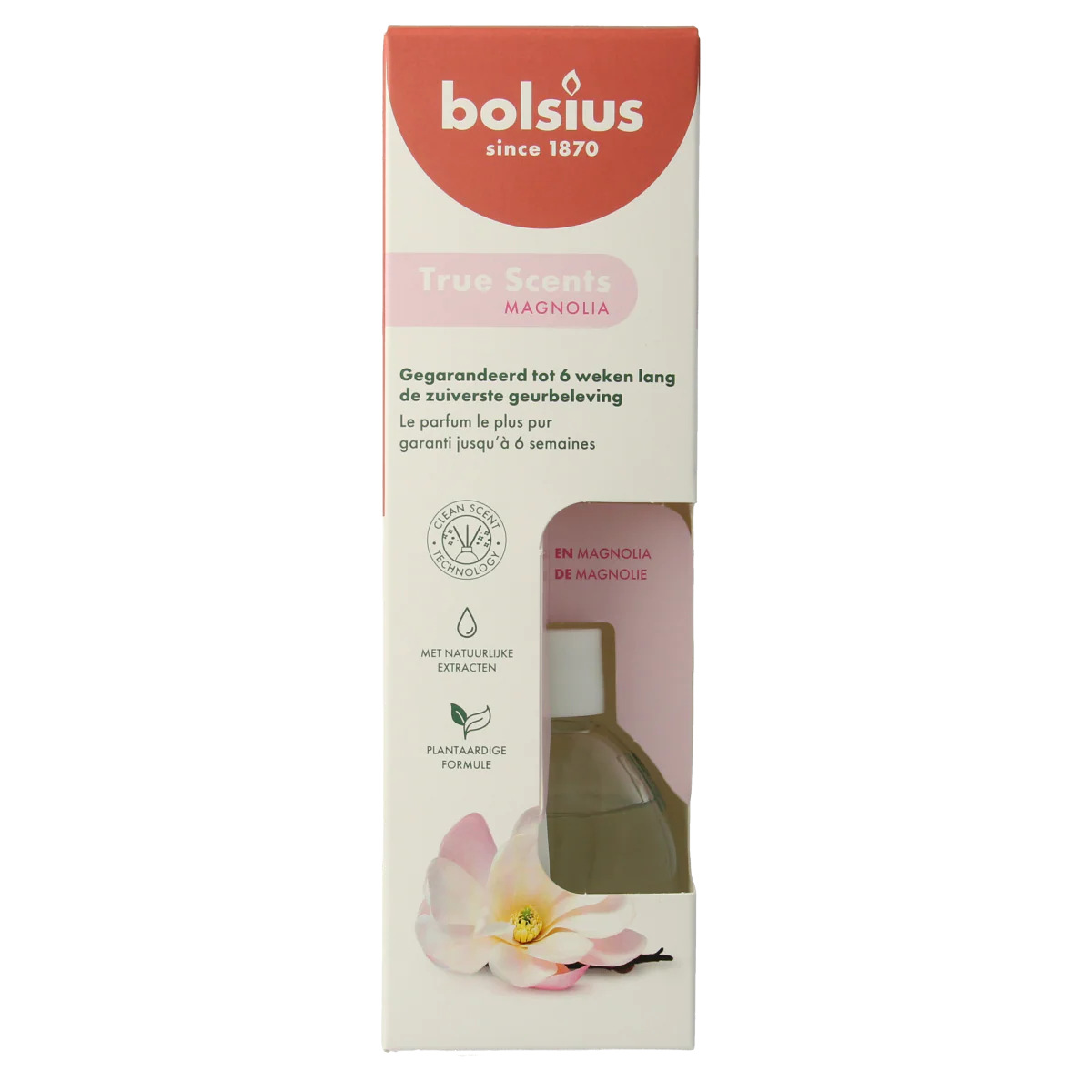 Bolsius True Scents geurverspreider magnolia 60.00 Milliliter