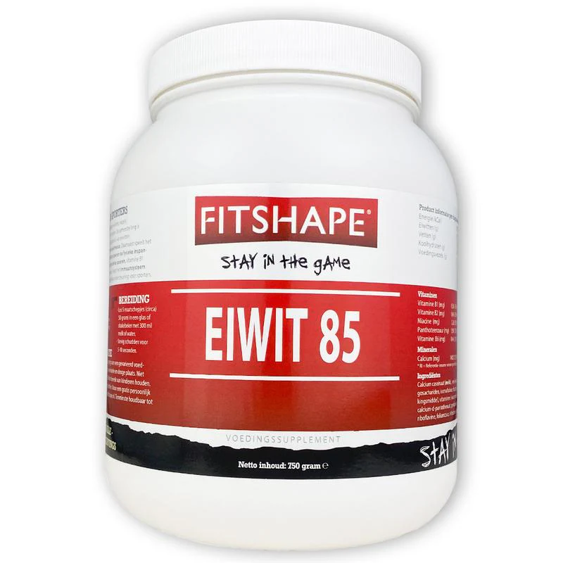 Fitshape Eiwit 85 I aardbei 750.00 Gram