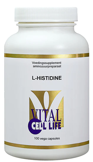 Vital Cell Life L-Histidine 500mg 100 Capsules