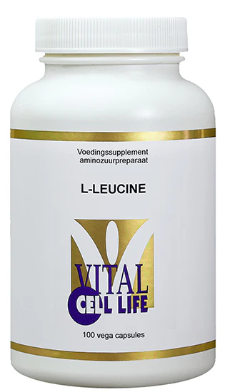Vital Cell Life L-Leucine 400mg 100.00 Vegetarische capsules