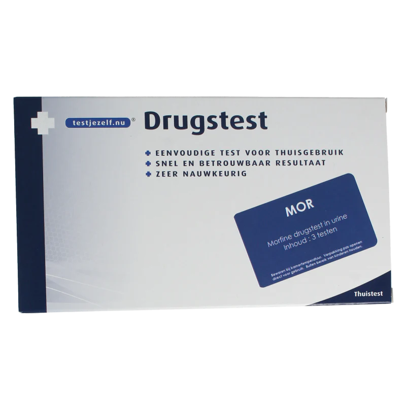 Testjezelf.nu Drugstest morfine (heroine) 3 Stuks