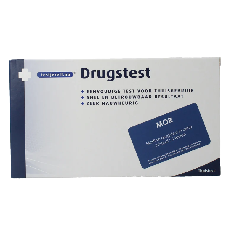 Testjezelf.nu Drugstest morfine (heroine) 6 Stuks
