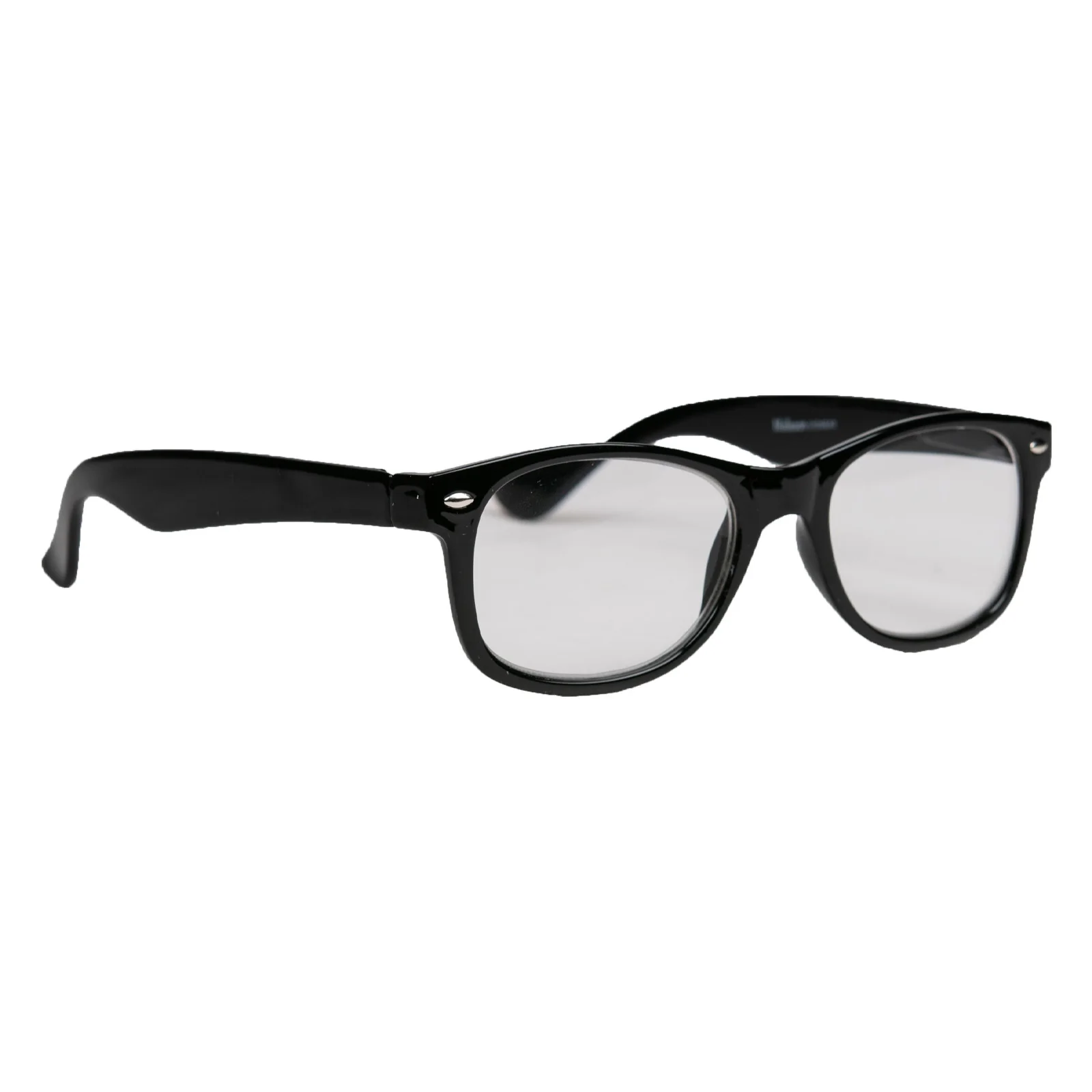 Melleson Leesbril wayfarer glans zwart +3.00 1.00 Stuks