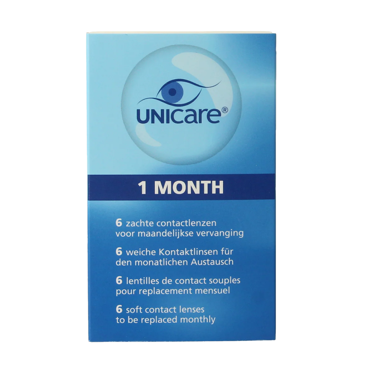 Unicare Maandlenzen -1.25 6.00 Stuks
