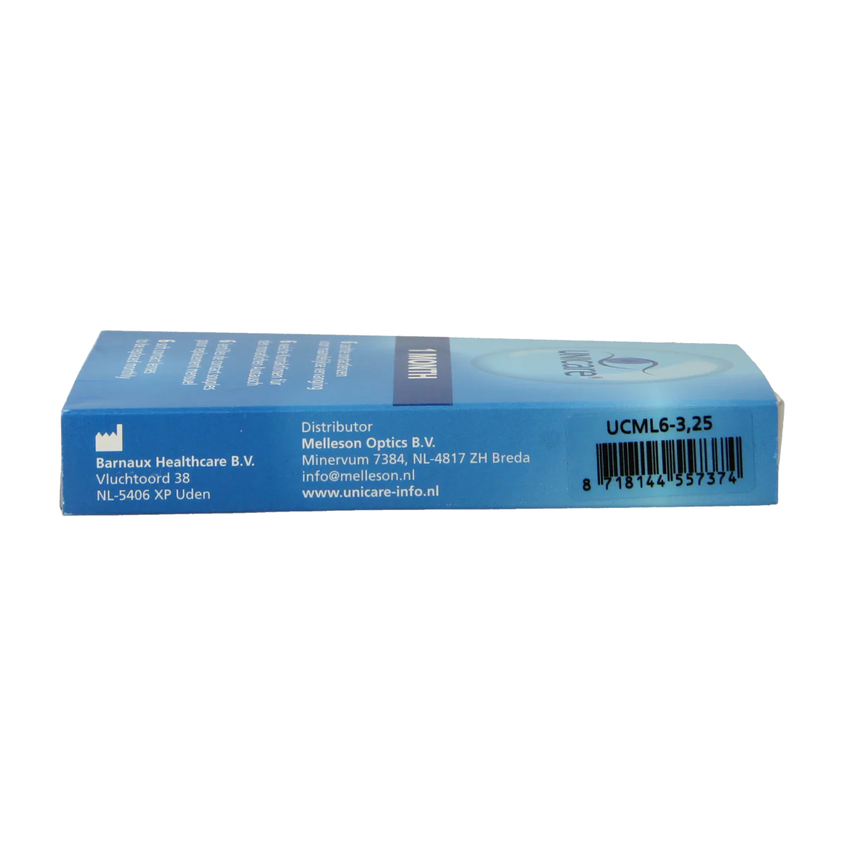 Unicare Maandlenzen -3.25 6.00 Stuks