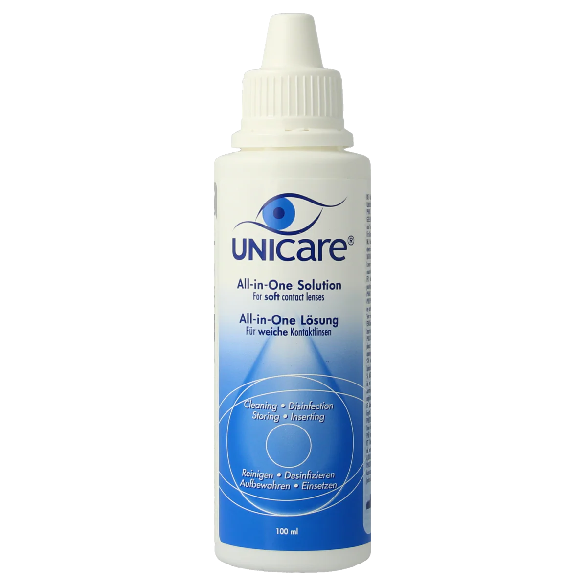 Unicare Alles-in-een vloeistof zachte lenzen 100.00 Milliliter