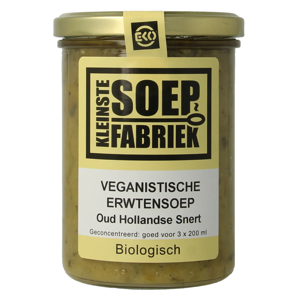 Kleinstesoepfabriek Erwtensoep/snert veganistisch bio 400.00 Milliliter