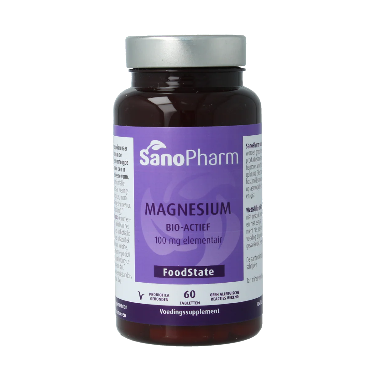 SanoPharm FoodState magnesium 100mg 60.00 Tabletten
