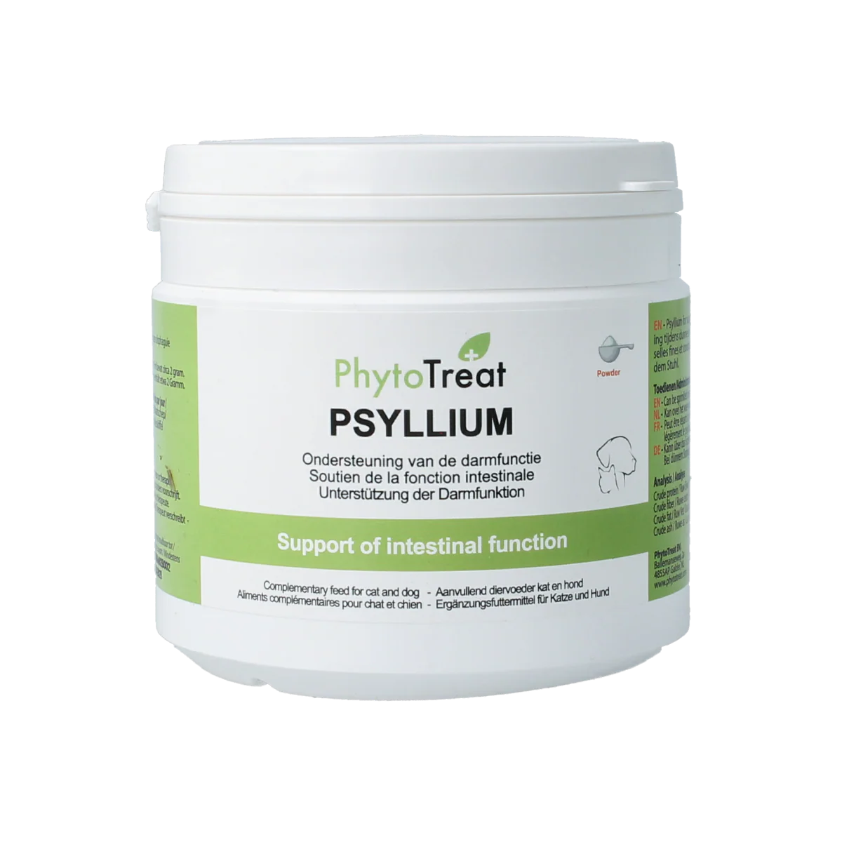 PhytoTreat Psyllium hond/kat/paard 150.00 Gram