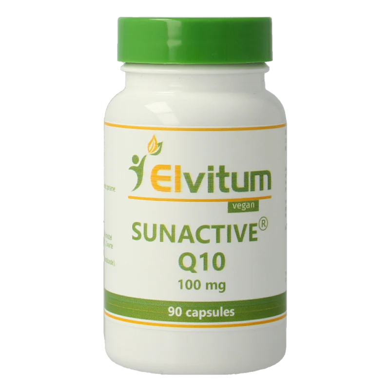 Elvitum  Co-enzym Q10 sunactive 100mg 90 Vegetarische capsules