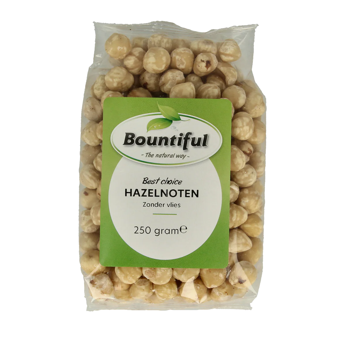 Bountiful Hazelnoten blank 250.00 Gram