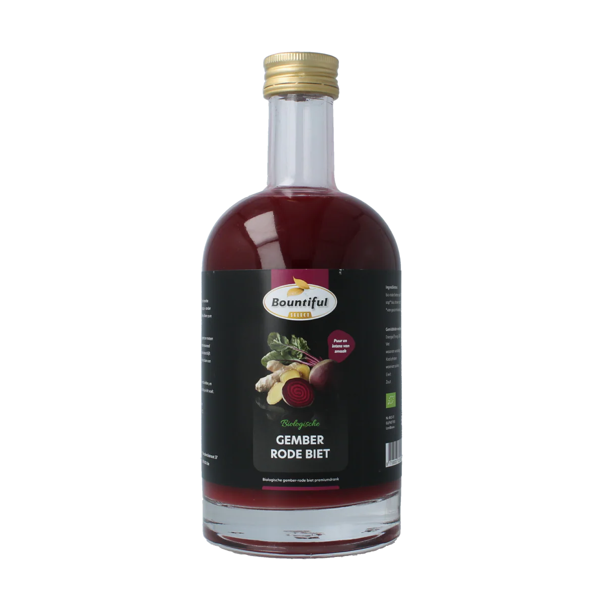 Bountiful select Gember sap rode biet bio 500.00 Milliliter