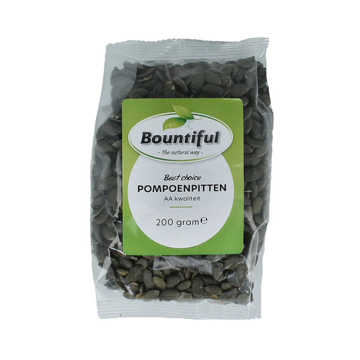 Bountiful Pompoenpitten klasse AA 200.00 Gram
