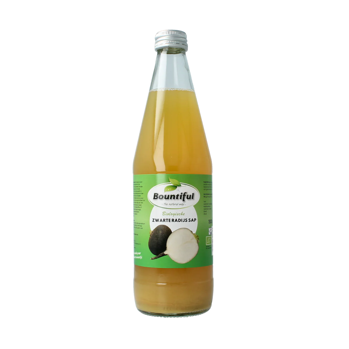 Bountiful Zwarte radijs sap bio 500.00 Milliliter