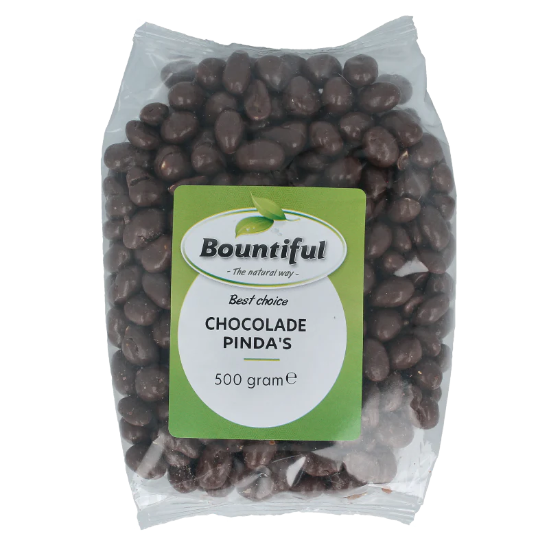 Bountiful Chocolade pinda’s 500 Gram
