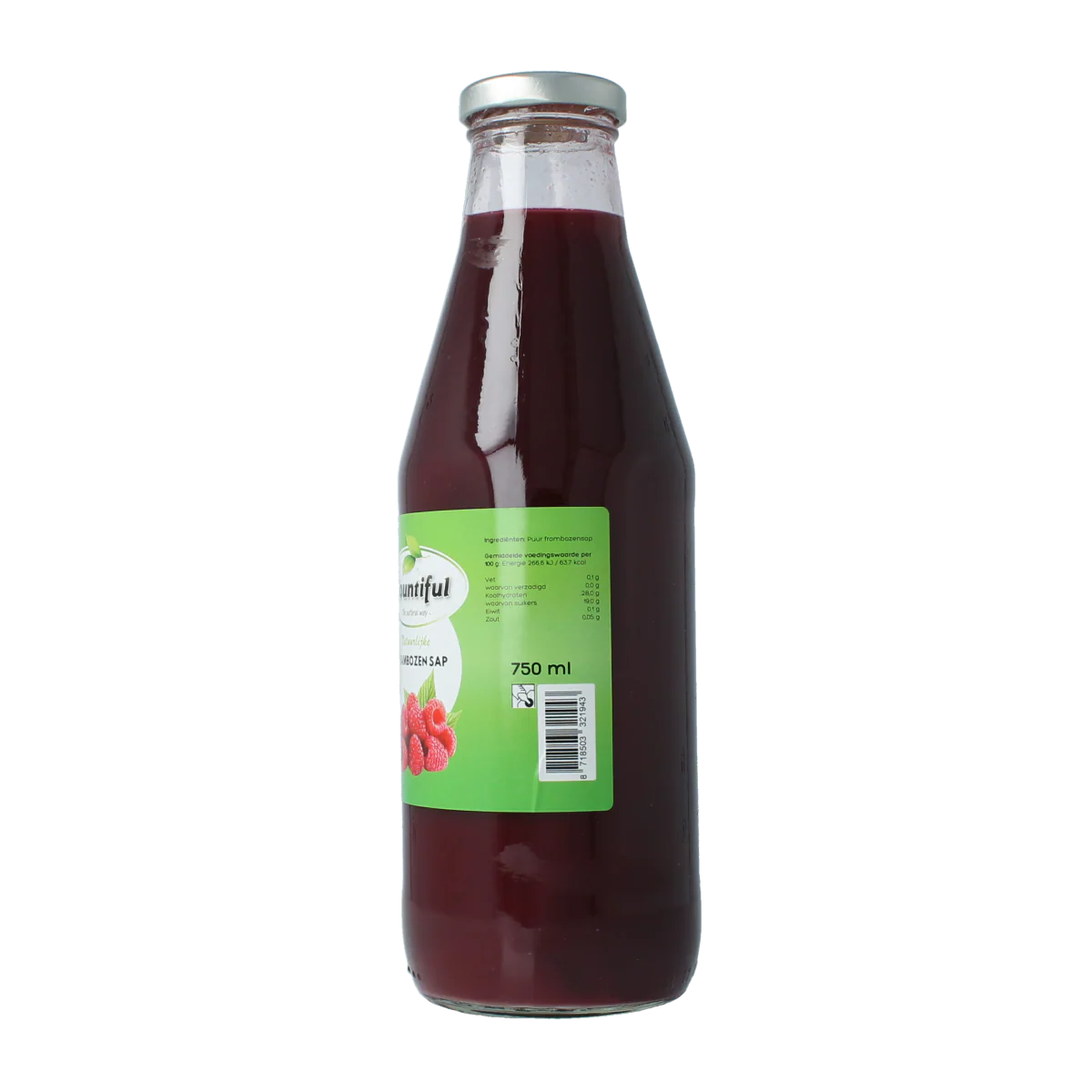 Bountiful Oer frambozensap 750.00 Milliliter