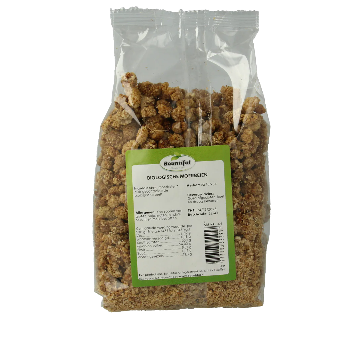 Bountiful Moerbeien bio 400.00 Gram