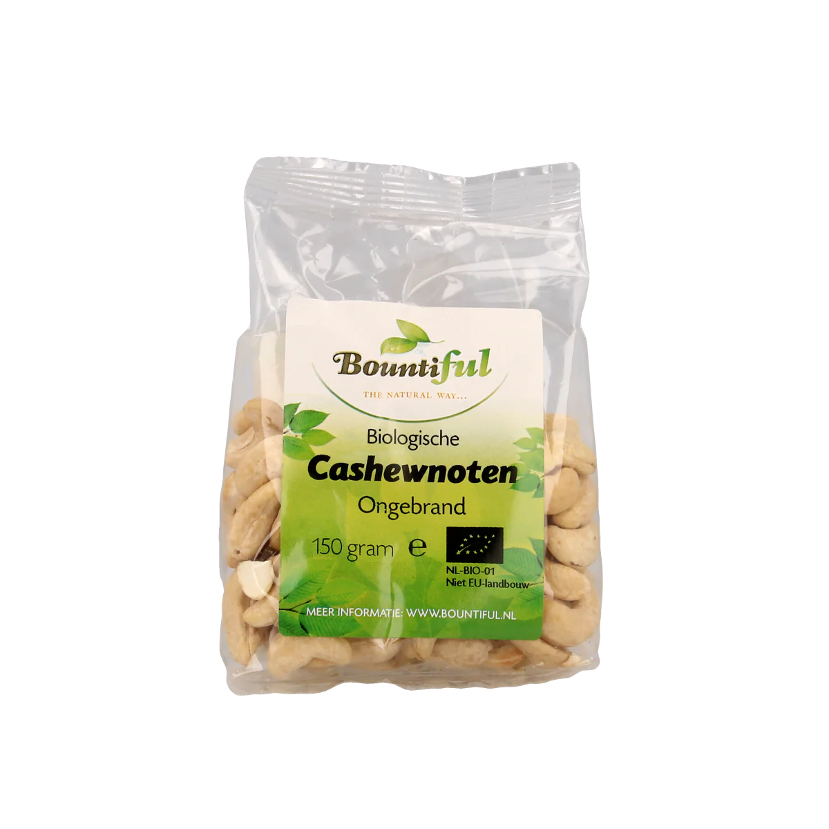 Bountiful Cashewnoten bio 150.00 Gram