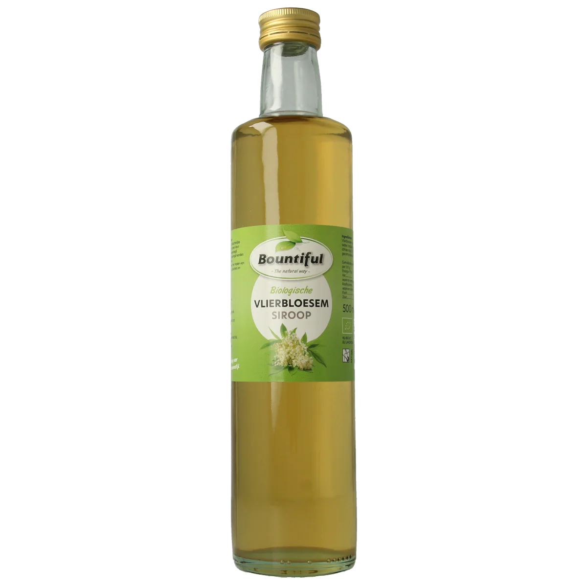 Bountiful Vlierbloesemsiroop bio 500.00 Milliliter