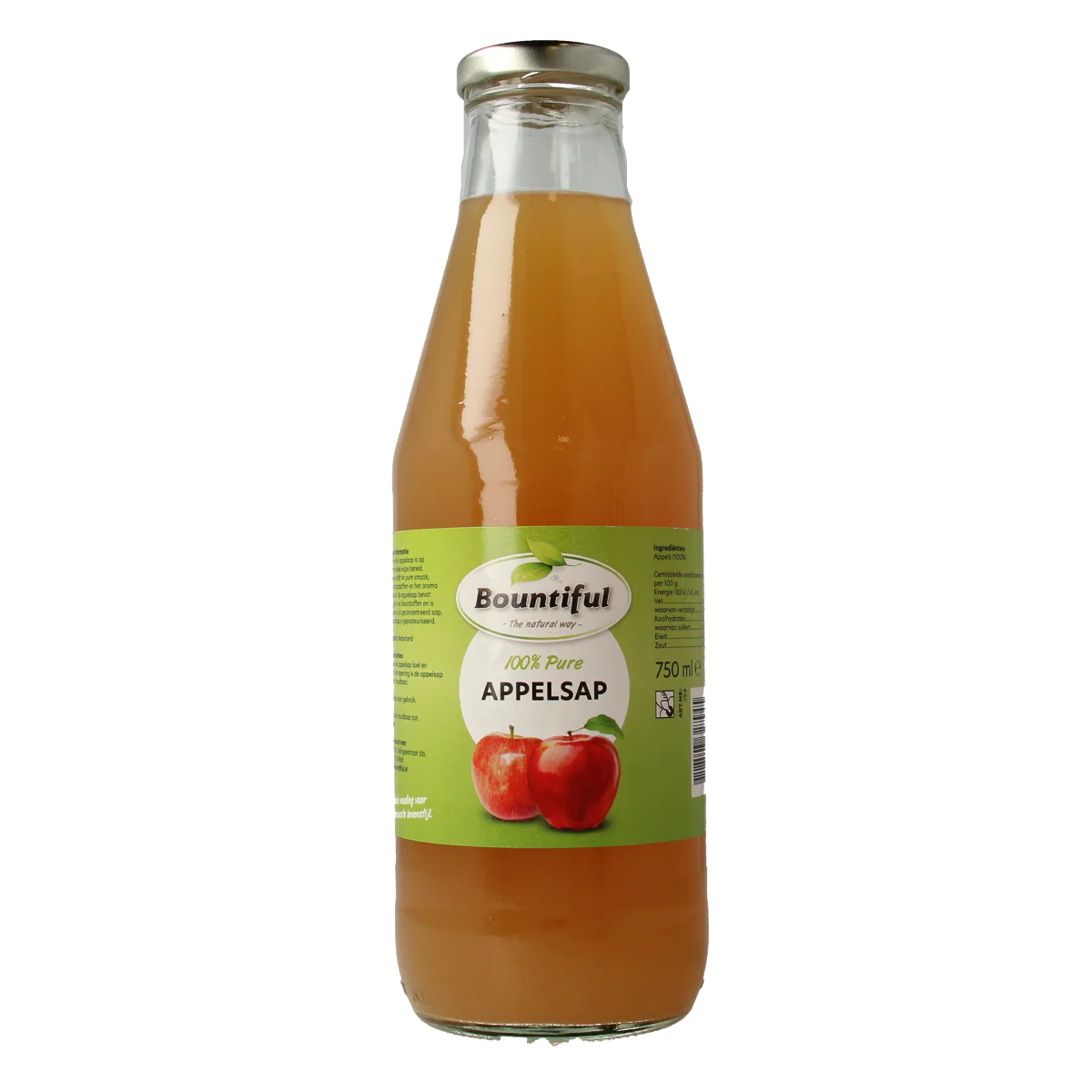Bountiful Appelsap 750.00 Milliliter