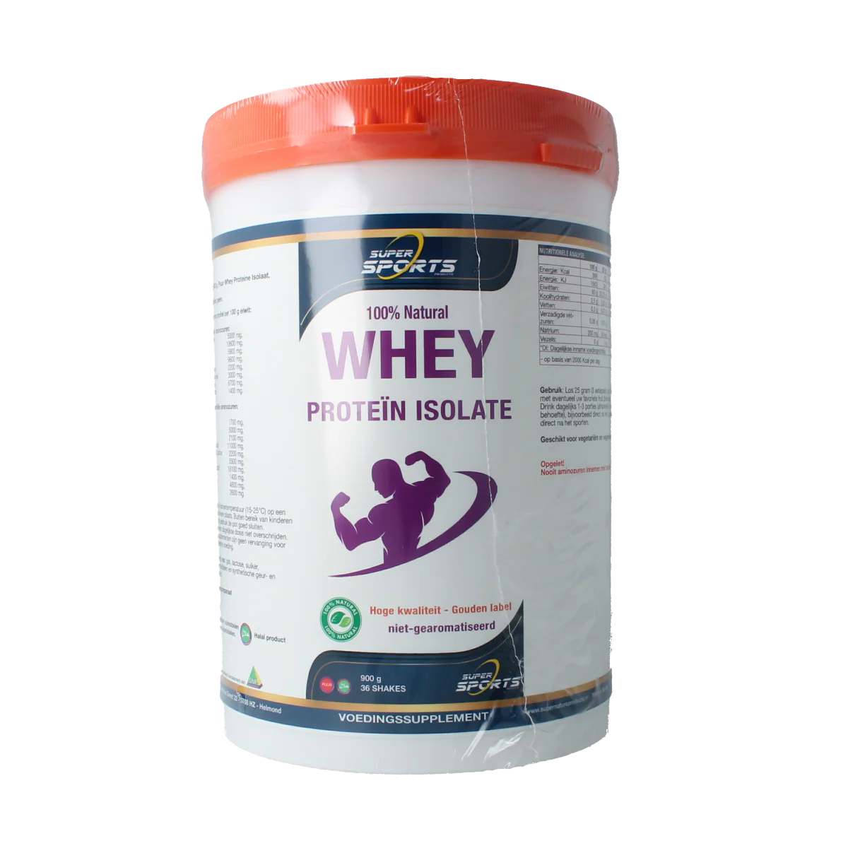 SNP Whey proteine isolate 100% natural 900.00 Gram