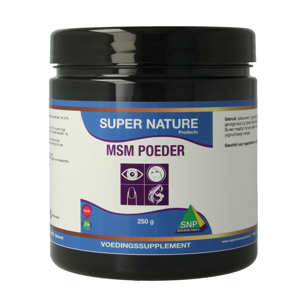 SNP MSM zwavel poeder 250.00 Gram