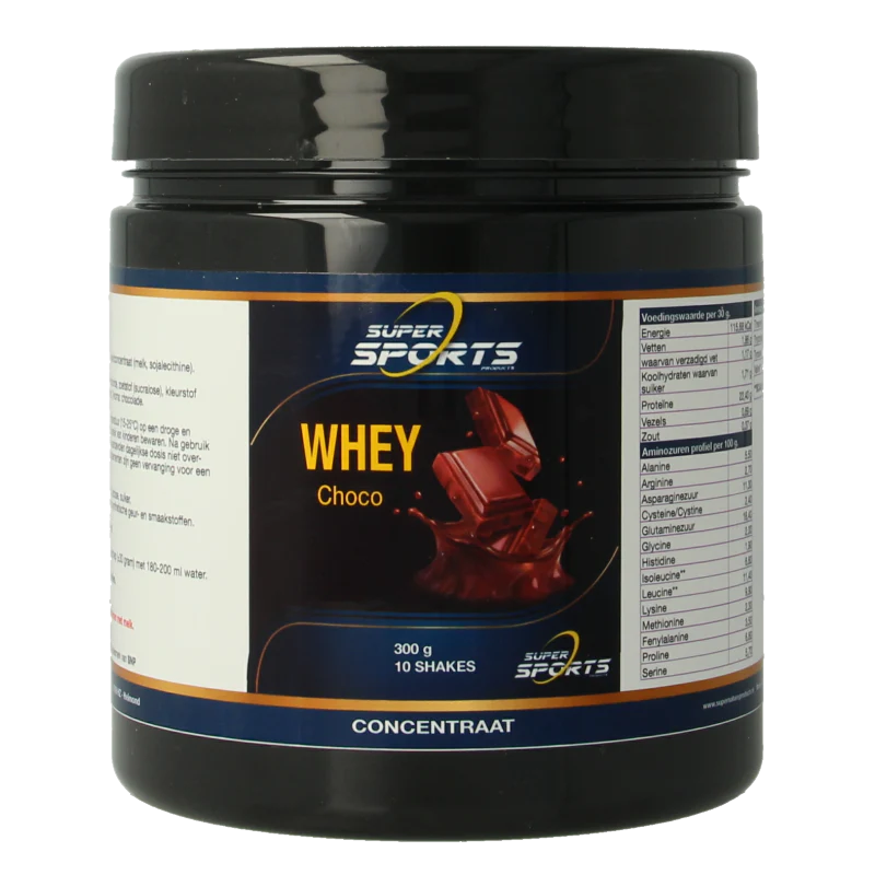 Nutritex Whey proteine chocolade 300 Gram