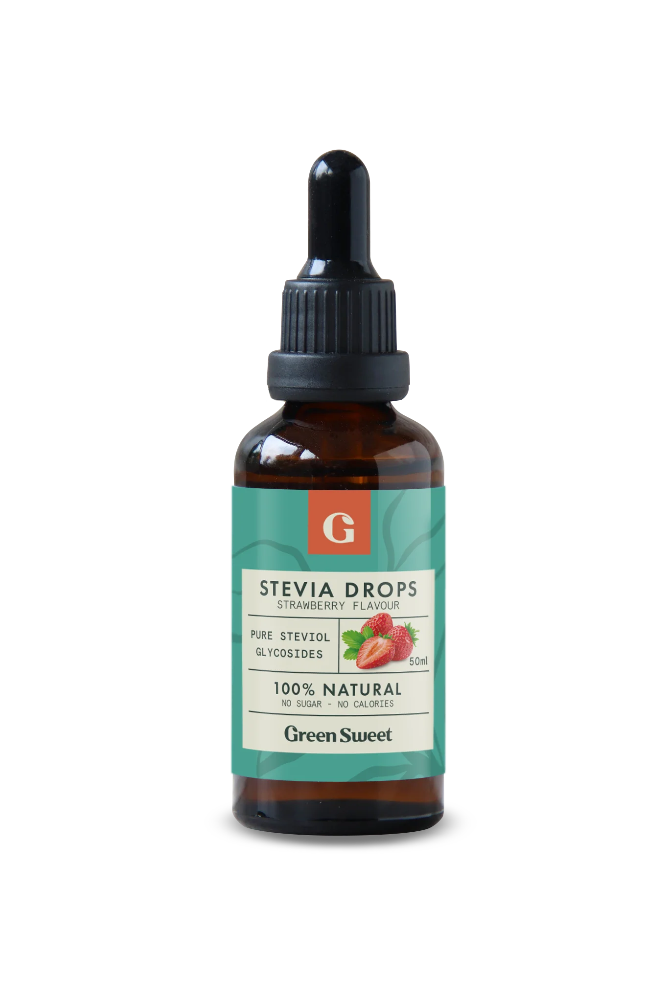 Green Sweet Vloeibaar stevia aardbei 50.00 Milliliter