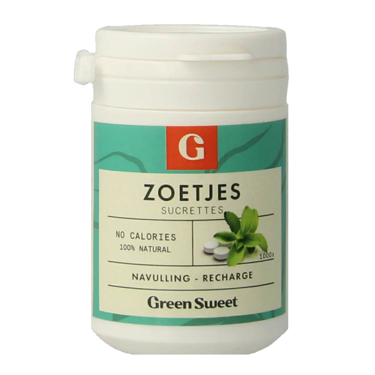 Green Sweet Zoetjes navulverpakking 1000.00 Stuks
