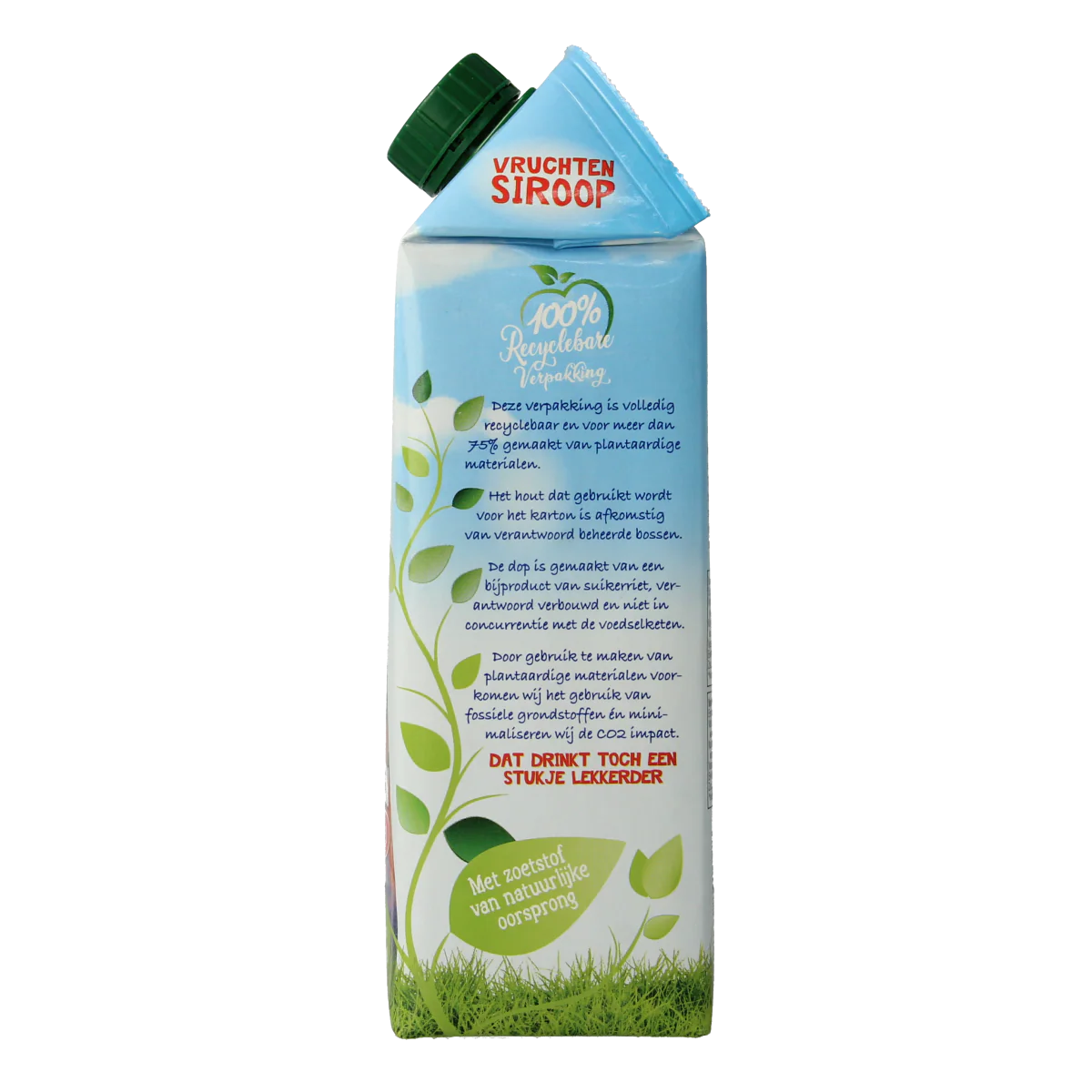 Cool Bear Siroop aardbei-appel 750.00 Milliliter
