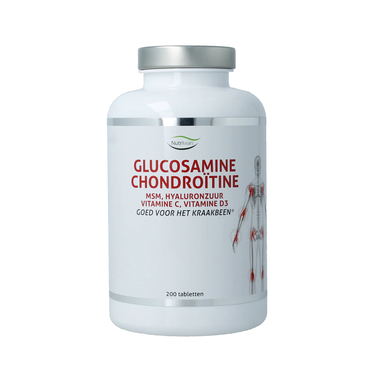 Nutrivian Glucosamine chondroitine 200.00 Tabletten