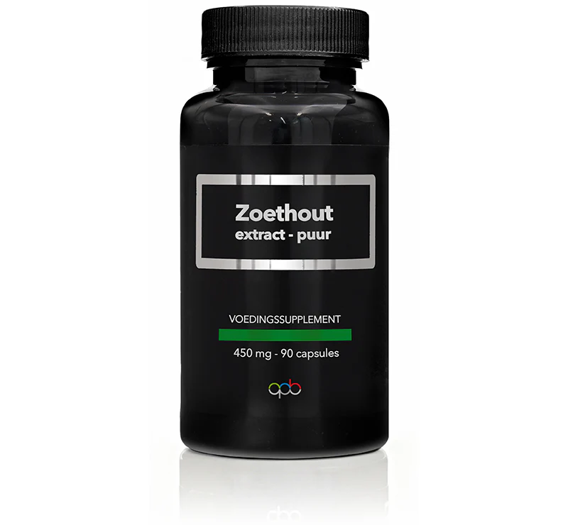 APB Holland Zoethout extract puur 450mg 90 Capsules