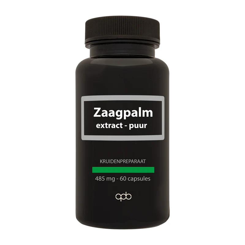 APB Holland Zaagpalm extract puur 485mg 60.00 Capsules