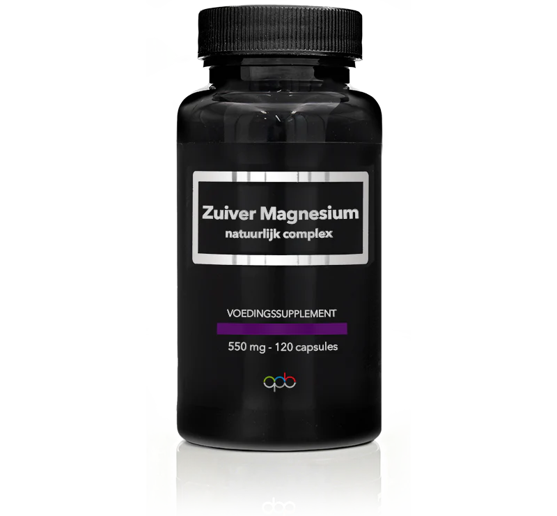APB Holland Zuiver magnesium natuurlijk complex 550mg 120 Capsules