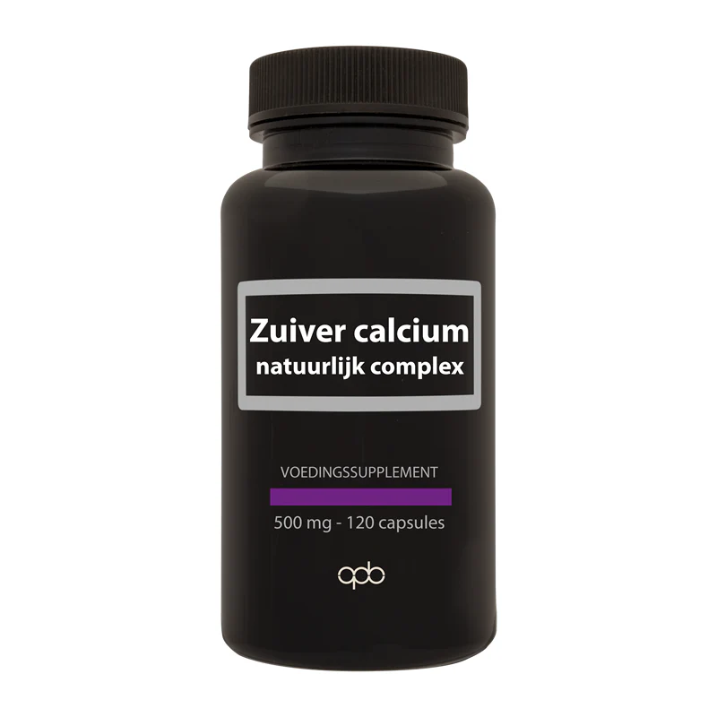 APB Holland Zuiver calcium natuurlijk complex 500mg 120.00 Capsules
