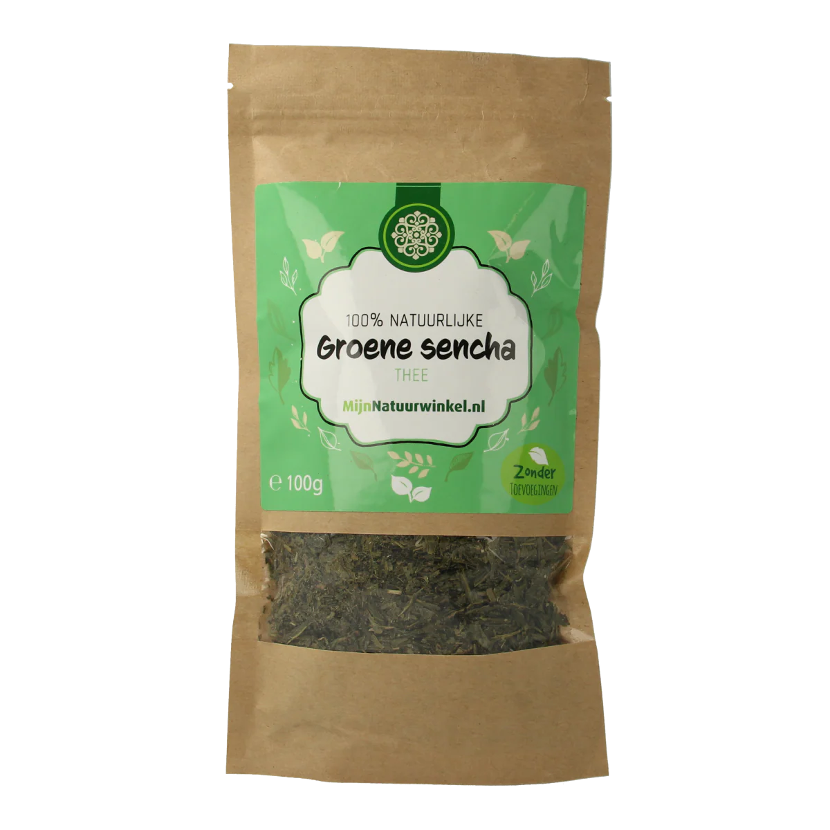 MijnNatuurwinkel Groene sencha thee 100.00 Gram
