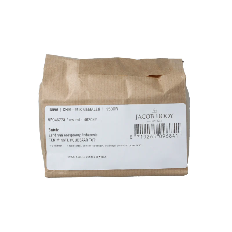 Jacob Hooy Chai mix gemalen 250 Gram