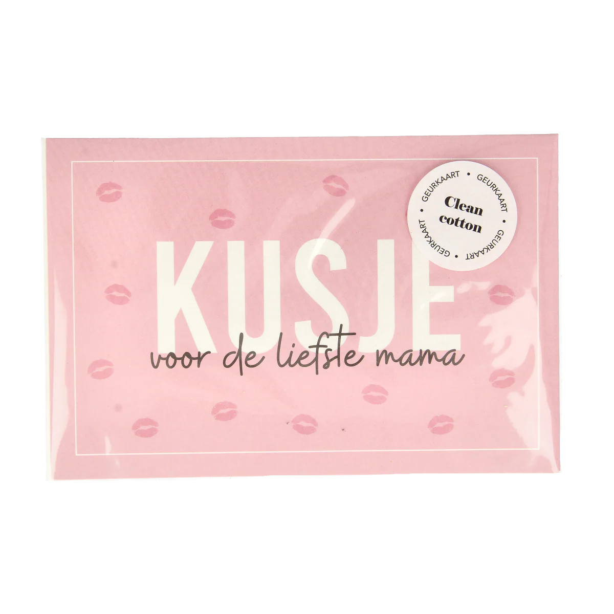 Soap & Gifts Geurkaart kusje voor de liefste mama 1.00 Stuks