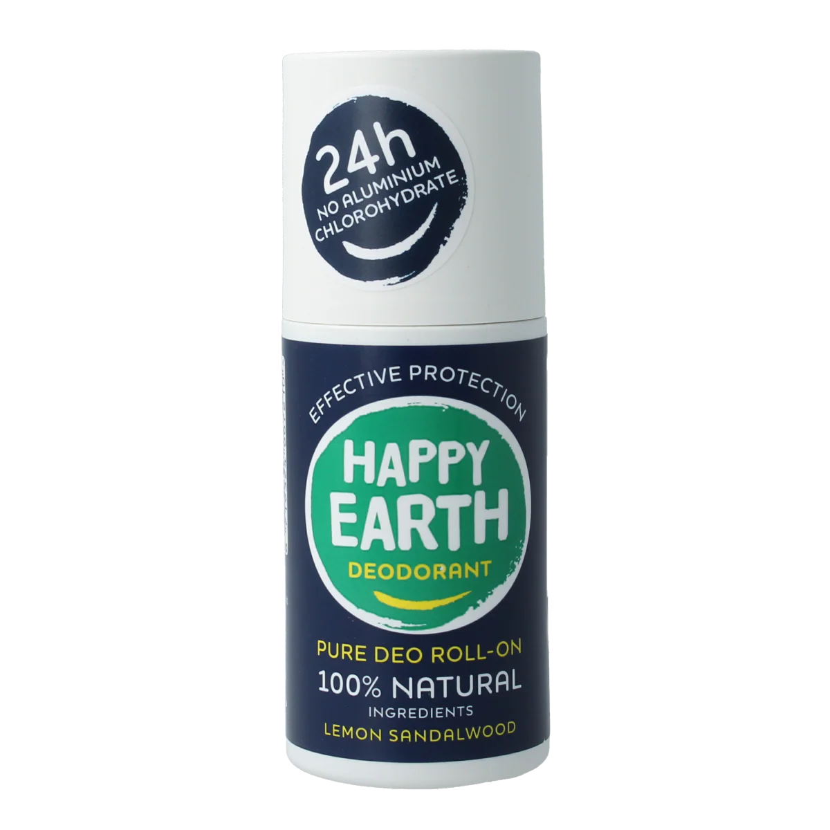 Happy Earth Pure deodorant roll-on men protect 75.00 Milliliter