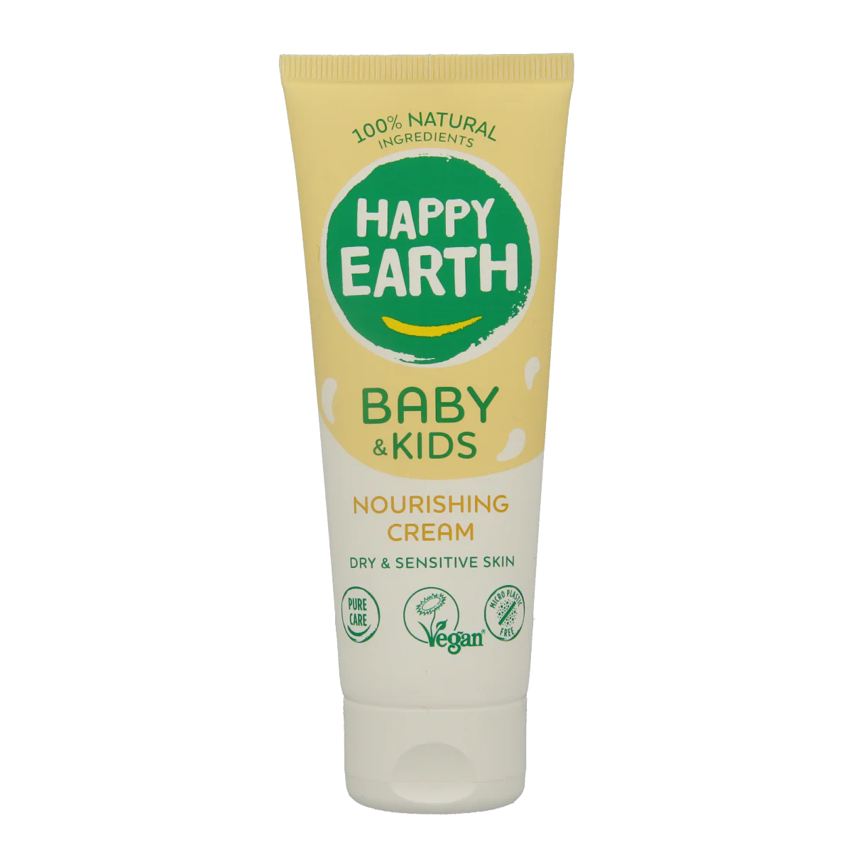 Happy Earth Voedende creme voor baby & kids 75.00 Milliliter