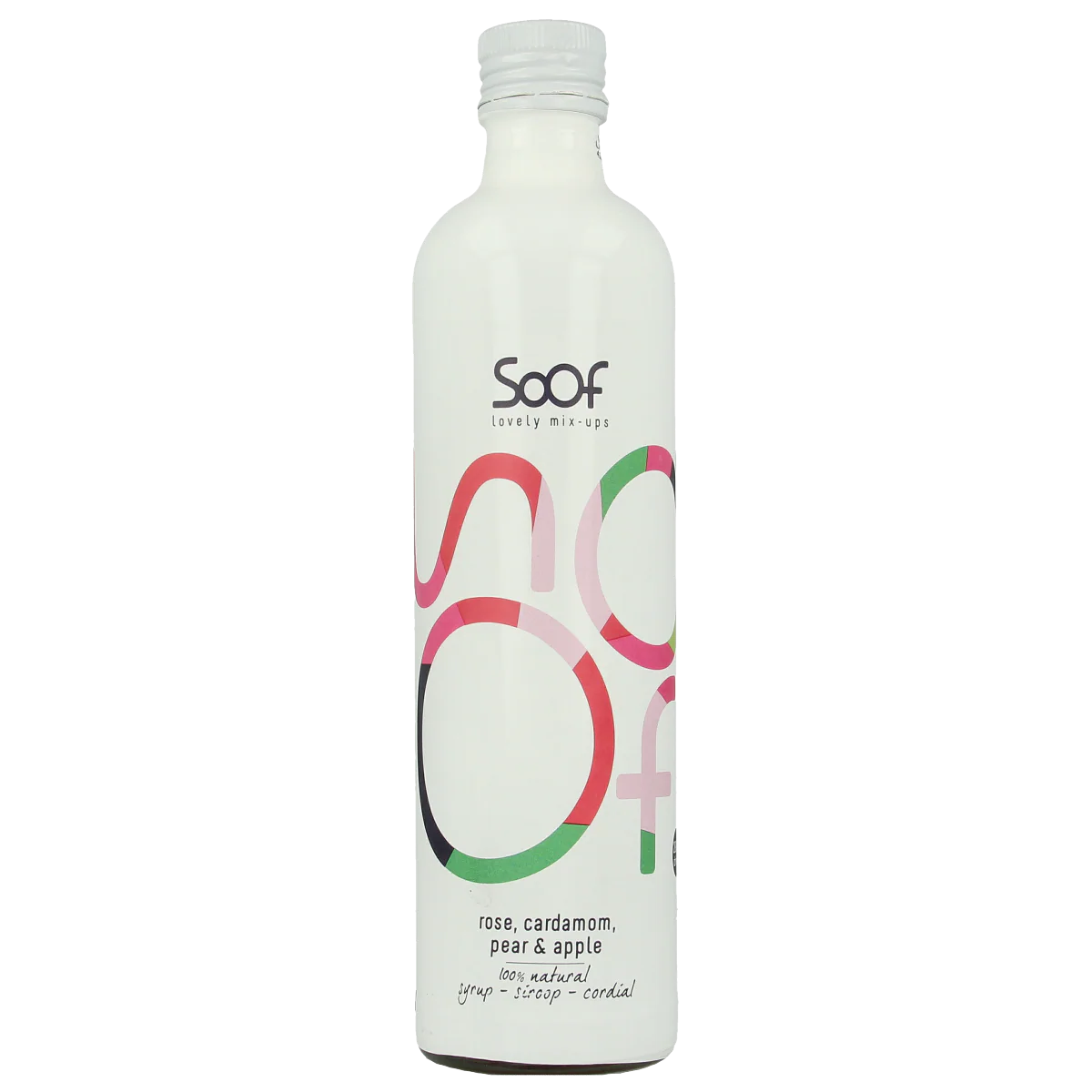 Soof Drinks Siroop kardemom peer & appel 340.00 Milliliter