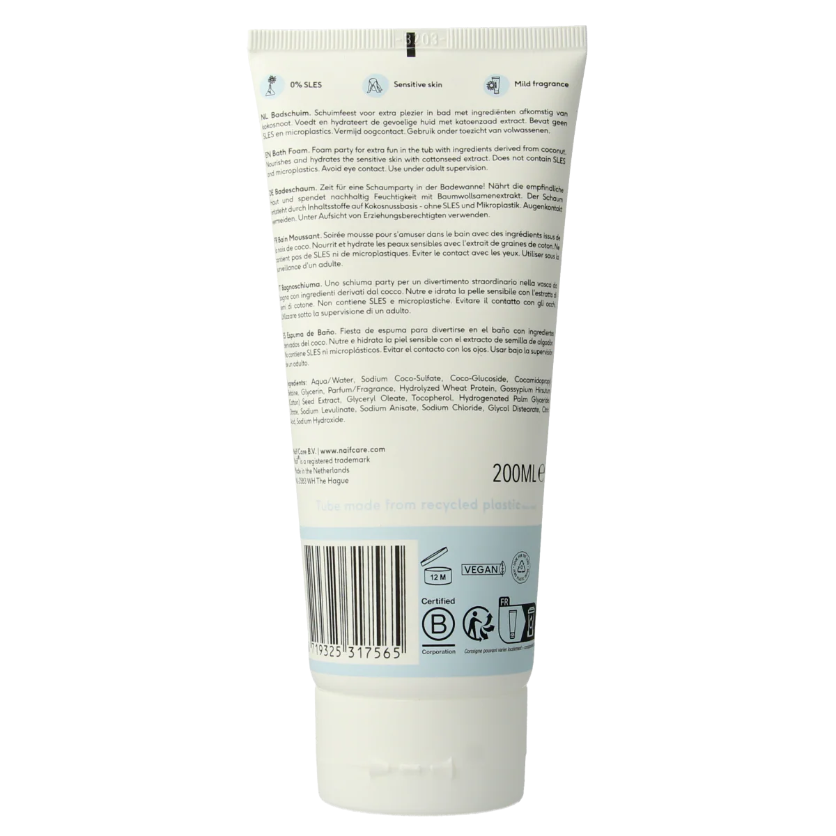 Naif Baby bathfoam relaxing 200.00 Milliliter