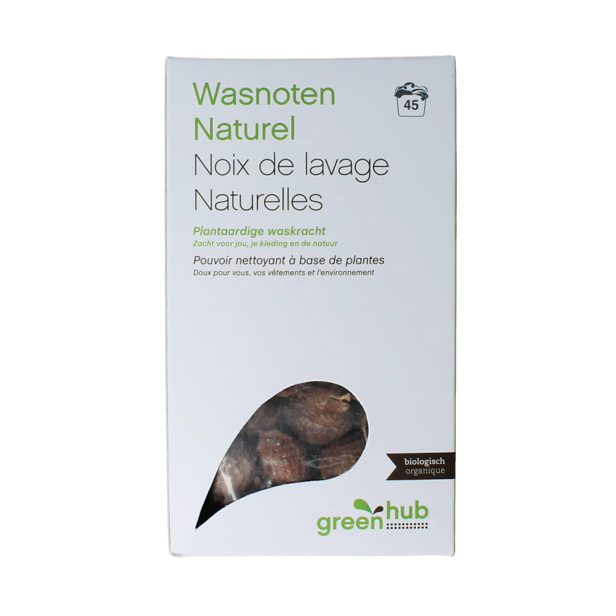 Greenhub  Wasnoten met waszakje katoen 200.00 Gram