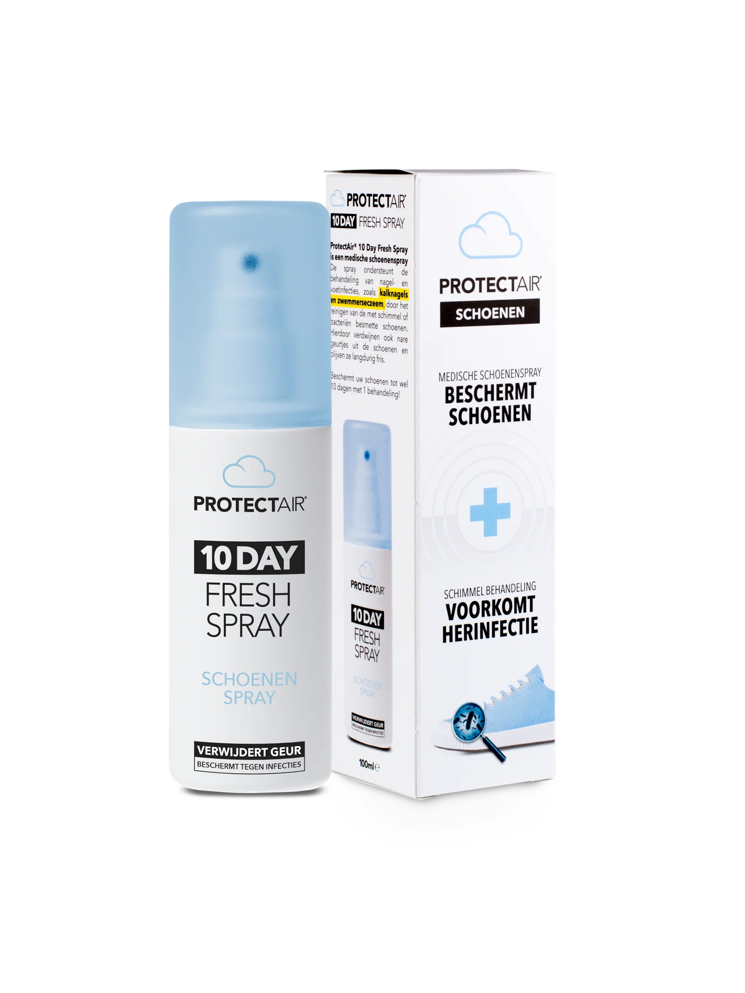 Protectair Medische schoenenspray 100.00 Milliliter
