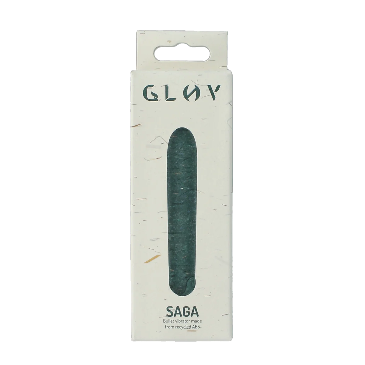 Glov Saga eco bullet vibrator groen 1.00 Stuks