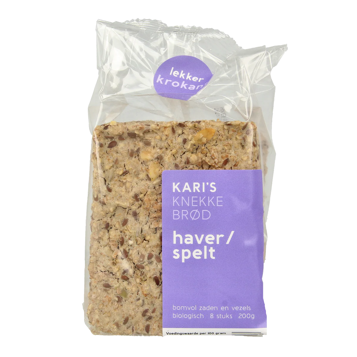 Kari’s Crackers  Knekkebrod haver/spelt bio 200.00 Gram
