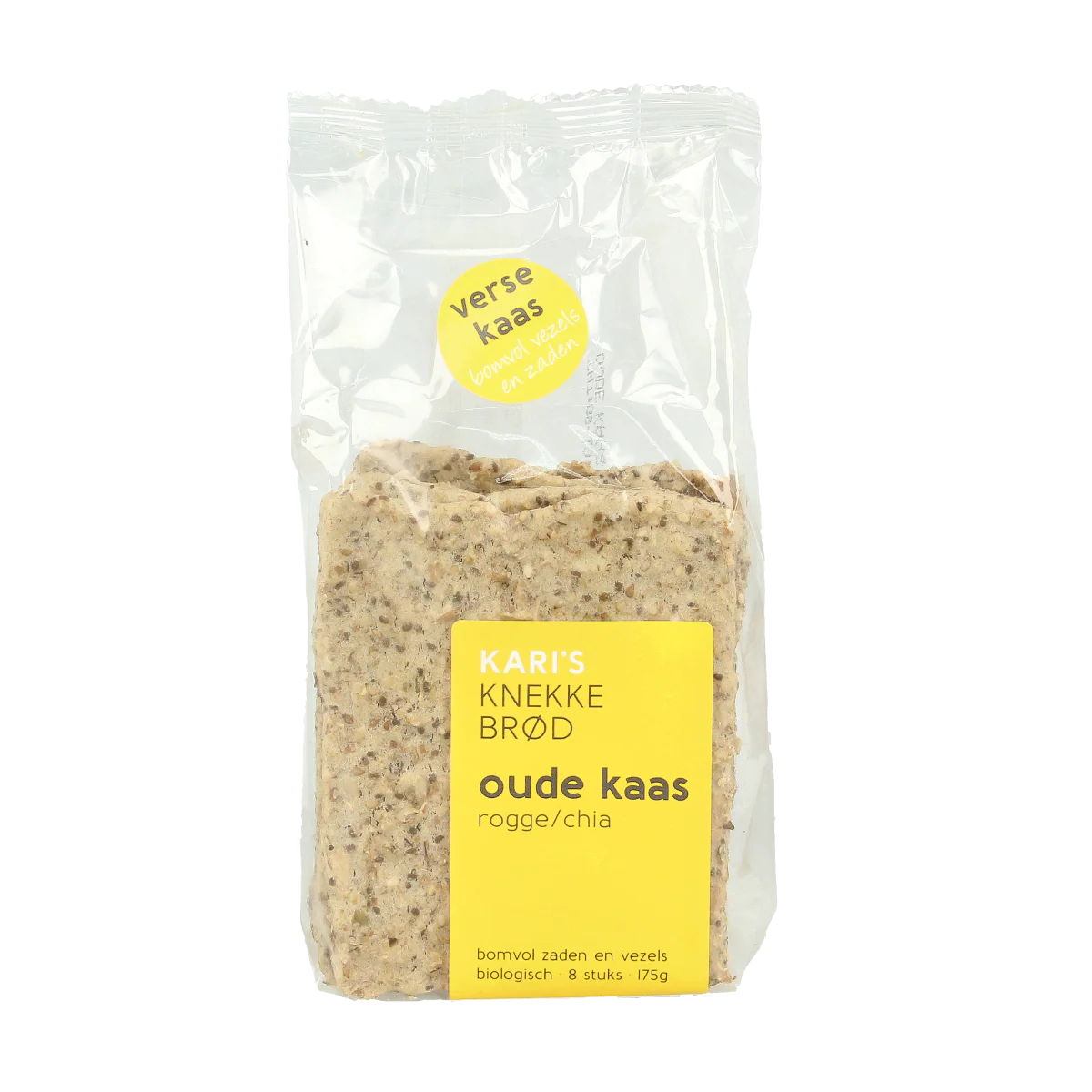 Kari’s Crackers  Knekkebrod oude kaas bio 175.00 Gram